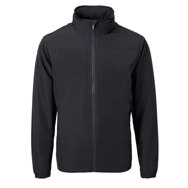 Men's jacket with a full-zip, wind and water resistance, hood, and... from ASI 47965 Cutter & Buck