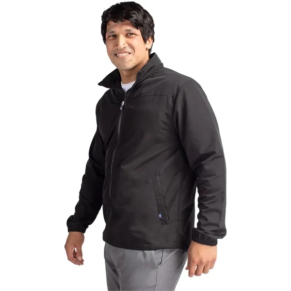 Men's jacket with a full-zip, wind and water resistance, hood, and... from ASI 47965 Cutter & Buck