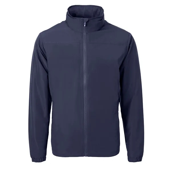 Men's jacket with a full-zip, wind and water resistance, hood, and... from ASI 47965 Cutter & Buck