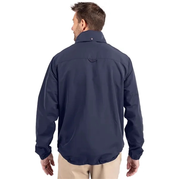 Men's jacket with a full-zip, wind and water resistance, hood, and... from ASI 47965 Cutter & Buck