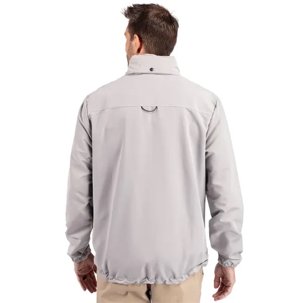 Men's jacket with a full-zip, wind and water resistance, hood, and... from ASI 47965 Cutter & Buck