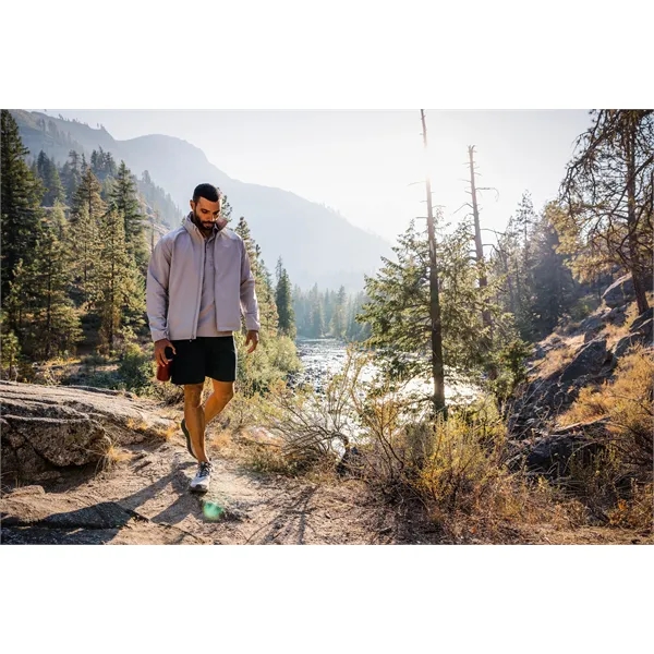 Men's jacket with a full-zip, wind and water resistance, hood, and... from ASI 47965 Cutter & Buck