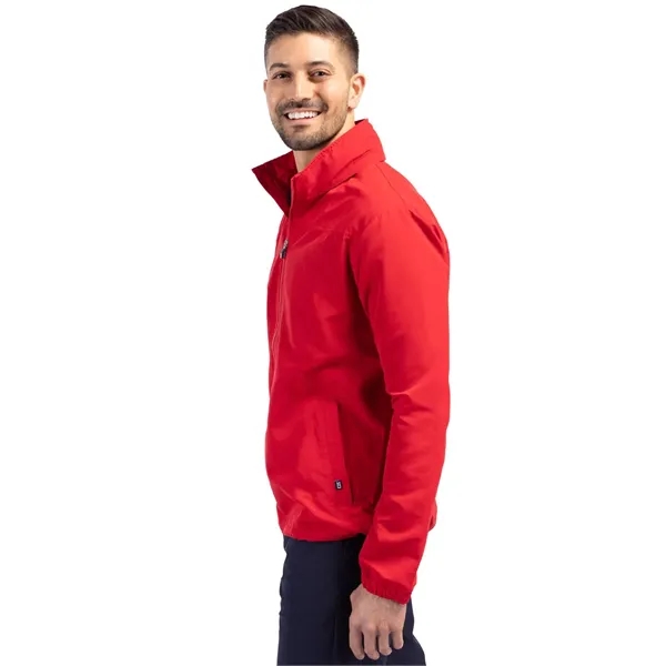 Men's jacket with a full-zip, wind and water resistance, hood, and... from ASI 47965 Cutter & Buck