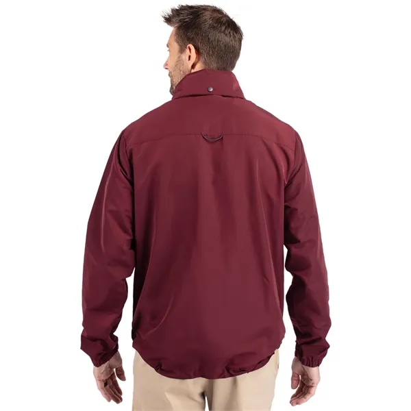 Men's jacket with a full-zip, wind and water resistance, hood, and... from ASI 47965 Cutter & Buck