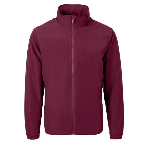 Men's jacket with a full-zip, wind and water resistance, hood, and... from ASI 47965 Cutter & Buck