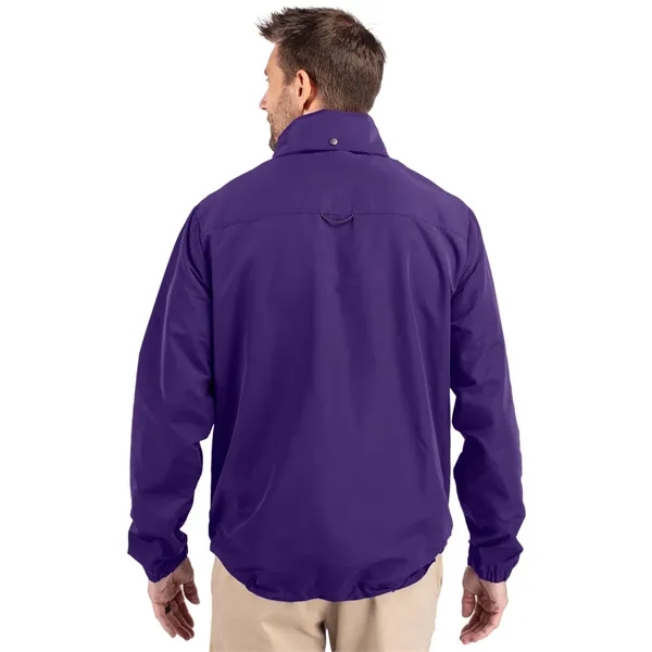 Men's jacket with a full-zip, wind and water resistance, hood, and... from ASI 47965 Cutter & Buck