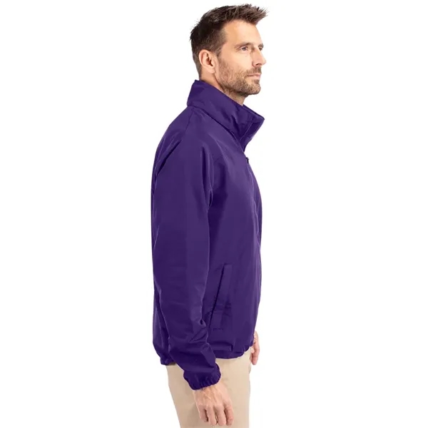 Men's jacket with a full-zip, wind and water resistance, hood, and... from ASI 47965 Cutter & Buck