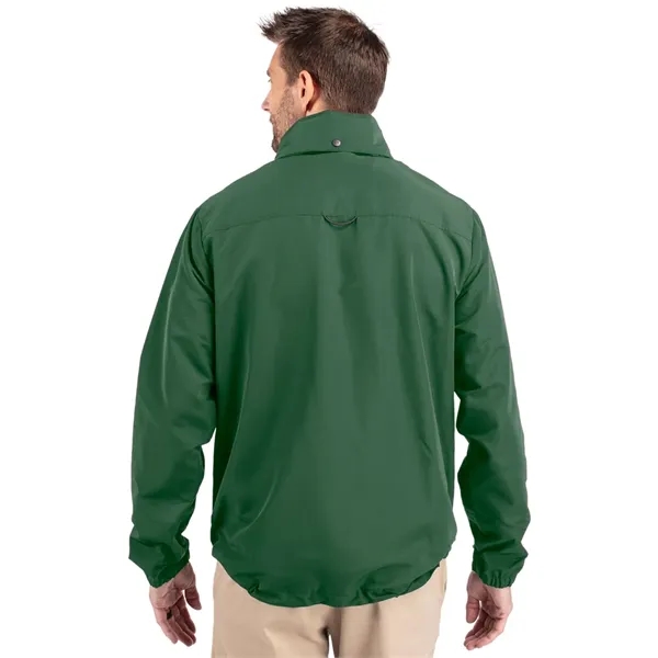 Men's jacket with a full-zip, wind and water resistance, hood, and... from ASI 47965 Cutter & Buck