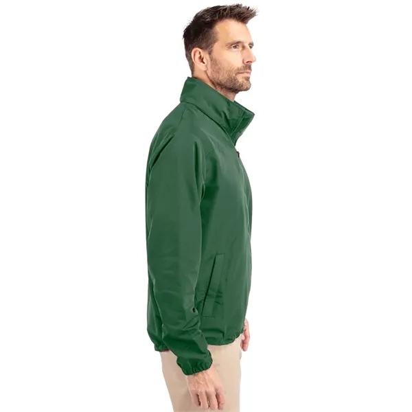 Men's jacket with a full-zip, wind and water resistance, hood, and... from ASI 47965 Cutter & Buck