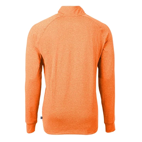 Men's sweatshirt with a quarter-zip, wind resistance, raglan sleeves, zipper, and... from ASI 47965 Cutter & Buck