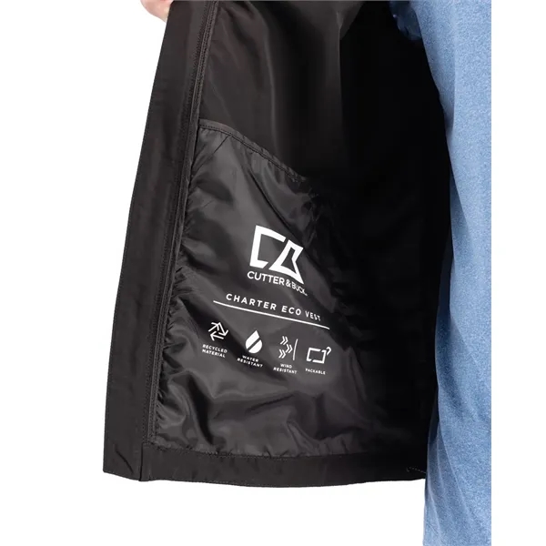 Men's vest with a full-zip, wind and water resistance, wrinkle-release material,... from ASI 47965 Cutter & Buck