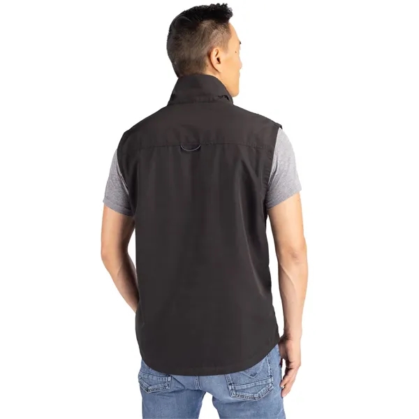 Men's vest with a full-zip, wind and water resistance, wrinkle-release material,... from ASI 47965 Cutter & Buck