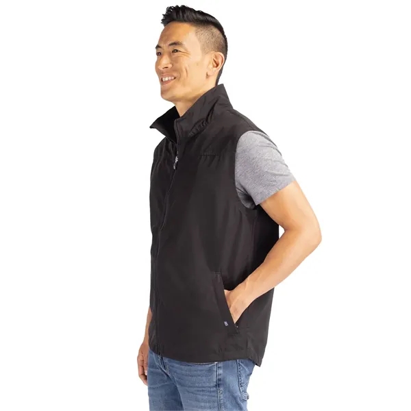 Men's vest with a full-zip, wind and water resistance, wrinkle-release material,... from ASI 47965 Cutter & Buck