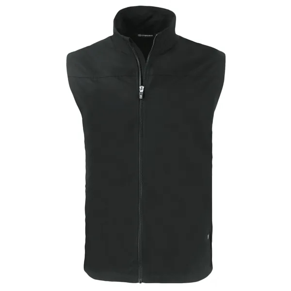 Men's vest with a full-zip, wind and water resistance, drawcord, and... from ASI 47965 Cutter & Buck