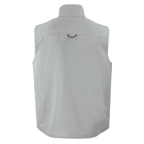 Men's vest with a full-zip, wind and water resistance, drawcord, and... from ASI 47965 Cutter & Buck