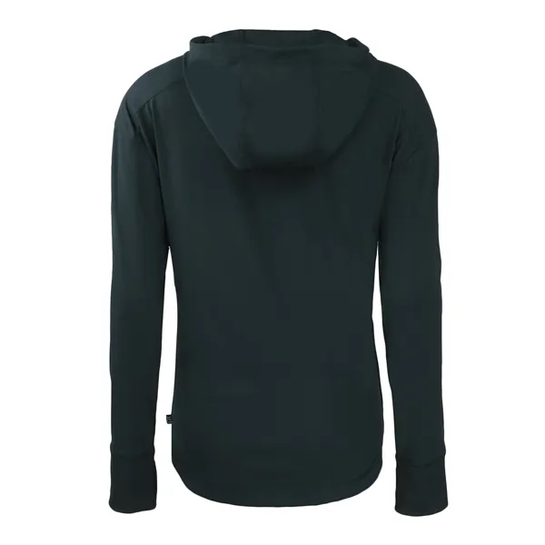 Women's sweatshirt with a full-zip, hood, four-way stretch, UPF 50+ protection,... from ASI 47965 Cutter & Buck