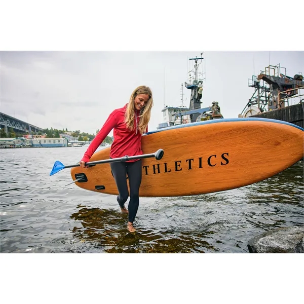 Women's sweatshirt with a half-zip, hood, moisture-wicking performance, UPF 50+ protection,... from ASI 47965 Cutter & Buck