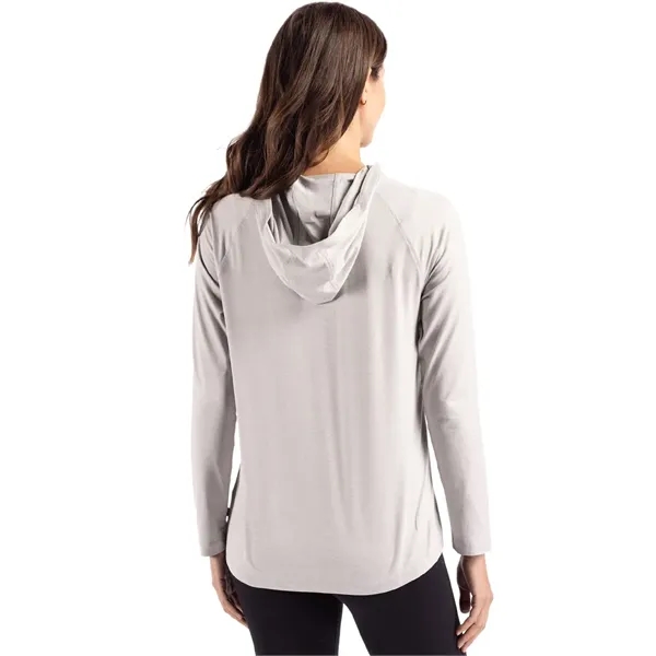 Women's sweatshirt with a hood, UPF 50+ protection, and moisture-wicking performance.... from ASI 47965 Cutter & Buck
