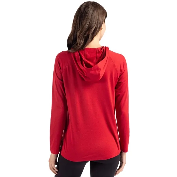 Women's sweatshirt with a hood, UPF 50+ protection, and moisture-wicking performance.... from ASI 47965 Cutter & Buck