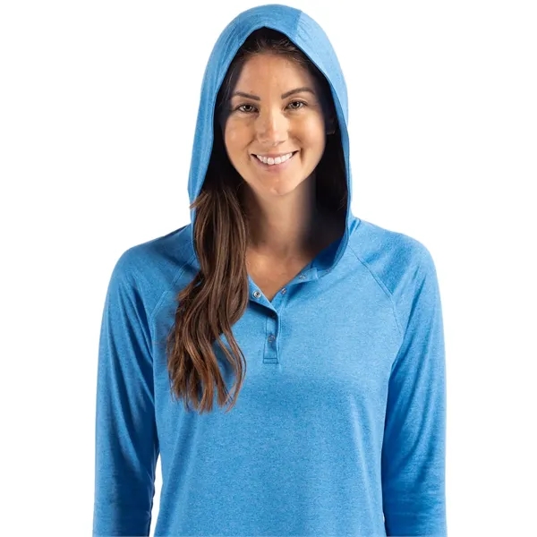 Women's sweatshirt with a hood, UPF 50+ protection, and moisture-wicking performance.... from ASI 47965 Cutter & Buck
