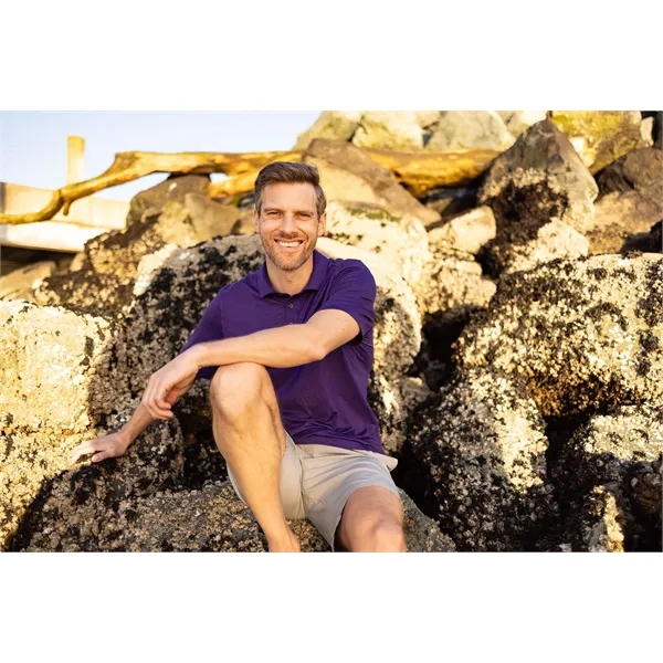 Men's polo with UPF 50+ protection and moisture-wicking performance.... from ASI 47965 Cutter & Buck