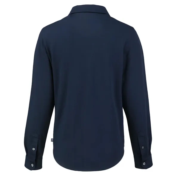 Women's dress shirt with long sleeves and UPF 50+ protection.... from ASI 47965 Cutter & Buck