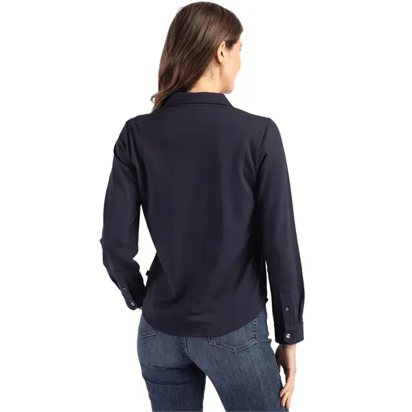 Women's dress shirt with long sleeves and UPF 50+ protection.... from ASI 47965 Cutter & Buck