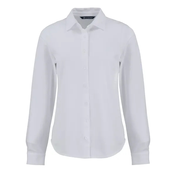 Women's dress shirt with long sleeves and UPF 50+ protection.... from ASI 47965 Cutter & Buck