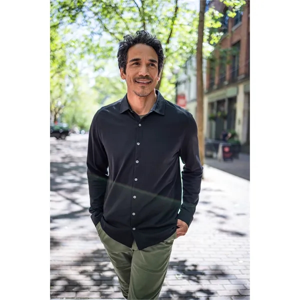 Cutter & Buck Advantage Tri-Blend Eco Soft Pique Long Sle...... from ASI 47965 Cutter & Buck