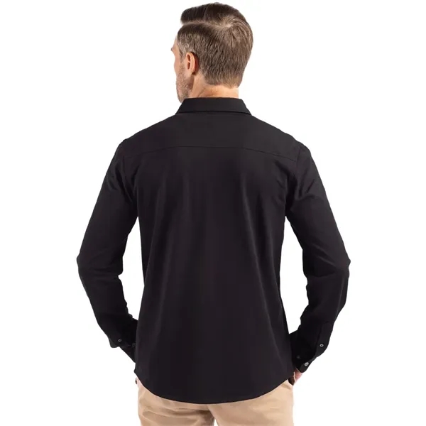 Cutter & Buck Advantage Tri-Blend Eco Soft Pique Long Sle...... from ASI 47965 Cutter & Buck