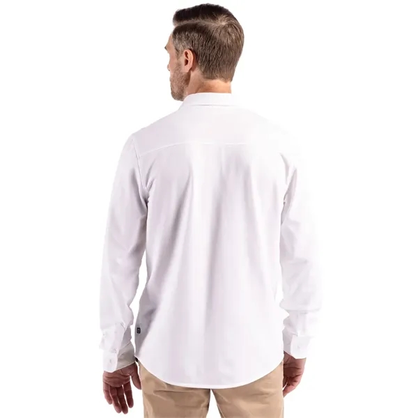 Cutter & Buck Advantage Tri-Blend Eco Soft Pique Long Sle...... from ASI 47965 Cutter & Buck