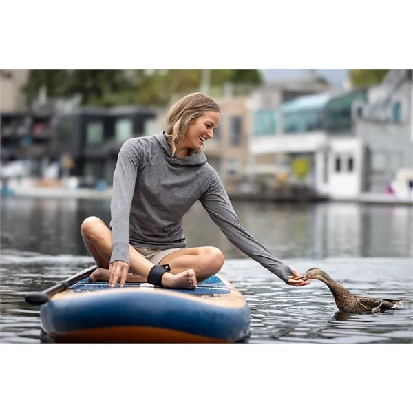 Cutter & Buck Adapt Eco Knit Recycled Womens Heathered Ho...... from ASI 47965 Cutter & Buck