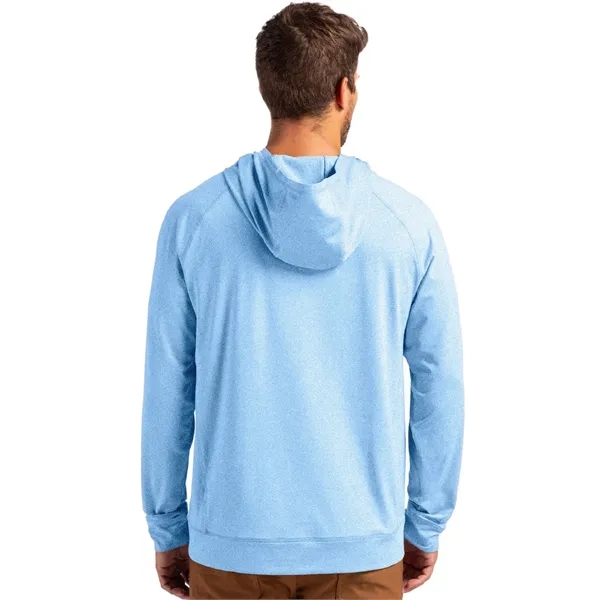Cutter & Buck Adapt Eco Knit Recycled Mens Heathered Hood...... from ASI 47965 Cutter & Buck