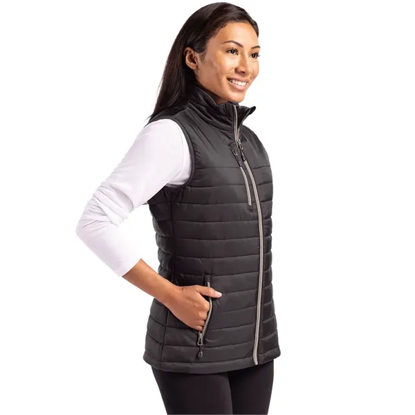 Clique Valhalla Eco Full Zip Womens Puffer Vest... from ASI 47965 Cutter & Buck
