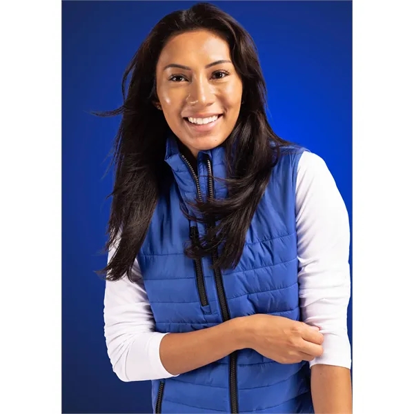 Clique Valhalla Eco Full Zip Womens Puffer Vest... from ASI 47965 Cutter & Buck