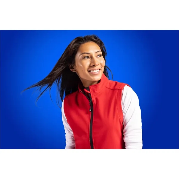 Clique Tempo Eco Stretch Full Zip Womens Softshell Vest... from ASI 47965 Cutter & Buck