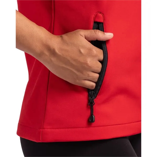 Clique Tempo Eco Stretch Full Zip Womens Softshell Vest... from ASI 47965 Cutter & Buck