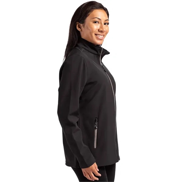 Clique Tempo Eco Stretch Full Zip Womens Softshell Jacket... from ASI 47965 Cutter & Buck
