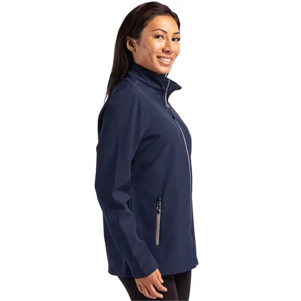 Clique Tempo Eco Stretch Full Zip Womens Softshell Jacket... from ASI 47965 Cutter & Buck