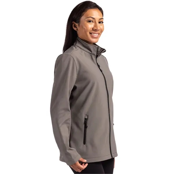 Clique Tempo Eco Stretch Full Zip Womens Softshell Jacket... from ASI 47965 Cutter & Buck