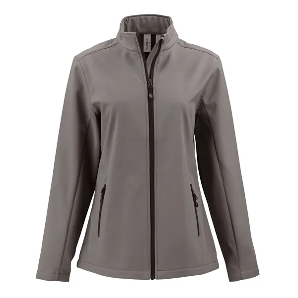 Clique Tempo Eco Stretch Full Zip Womens Softshell Jacket... from ASI 47965 Cutter & Buck