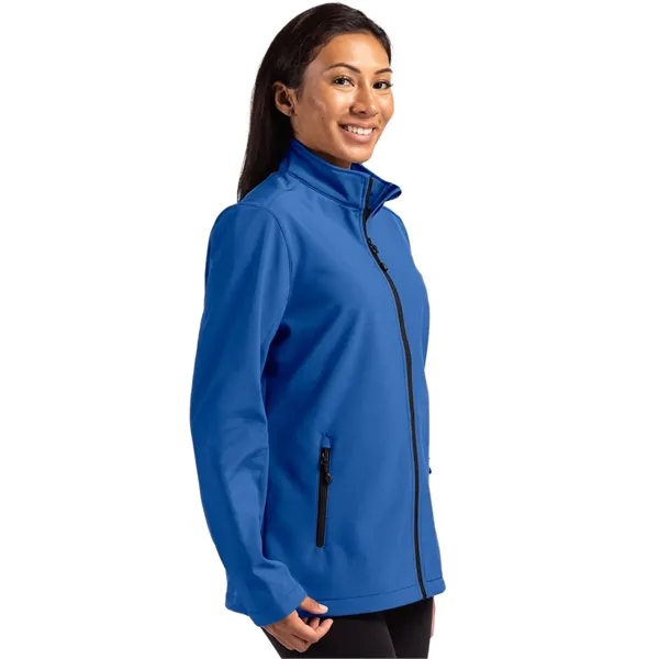 Clique Tempo Eco Stretch Full Zip Womens Softshell Jacket... from ASI 47965 Cutter & Buck