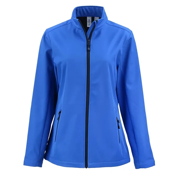 Clique Tempo Eco Stretch Full Zip Womens Softshell Jacket... from ASI 47965 Cutter & Buck