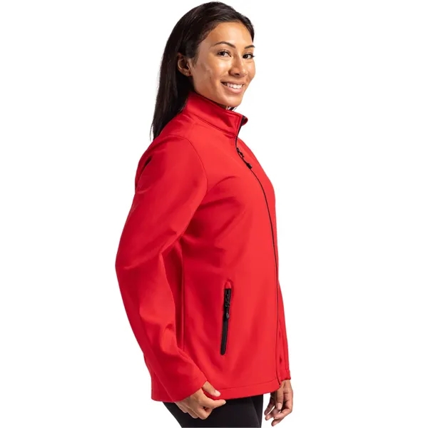 Clique Tempo Eco Stretch Full Zip Womens Softshell Jacket... from ASI 47965 Cutter & Buck