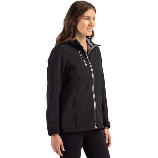 Clique Telemark Eco Hooded Womens Softshell Jacket... from ASI 47965 Cutter & Buck
