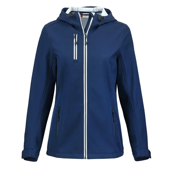 Clique Telemark Eco Hooded Womens Softshell Jacket... from ASI 47965 Cutter & Buck