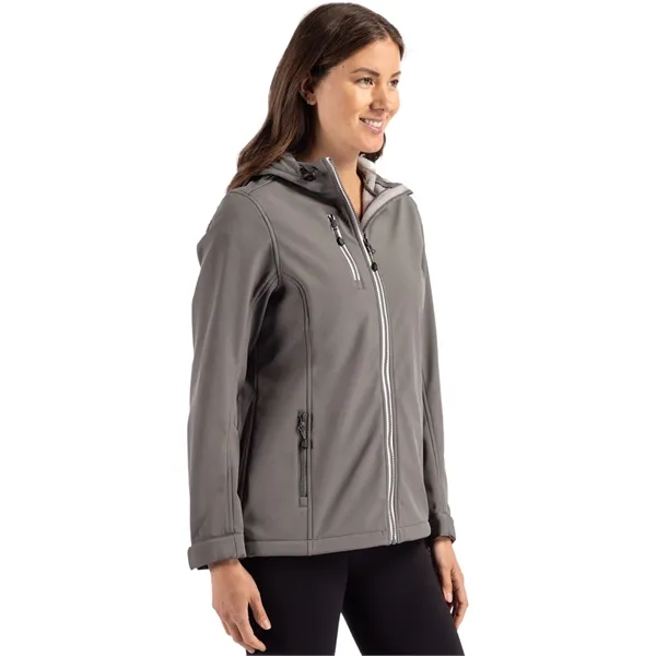 Clique Telemark Eco Hooded Womens Softshell Jacket... from ASI 47965 Cutter & Buck