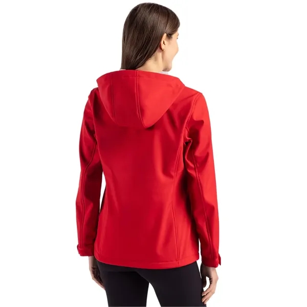 Clique Telemark Eco Hooded Womens Softshell Jacket... from ASI 47965 Cutter & Buck