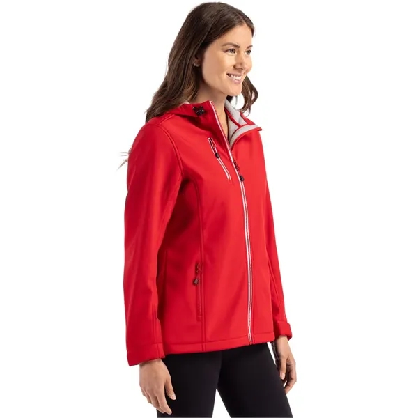 Clique Telemark Eco Hooded Womens Softshell Jacket... from ASI 47965 Cutter & Buck