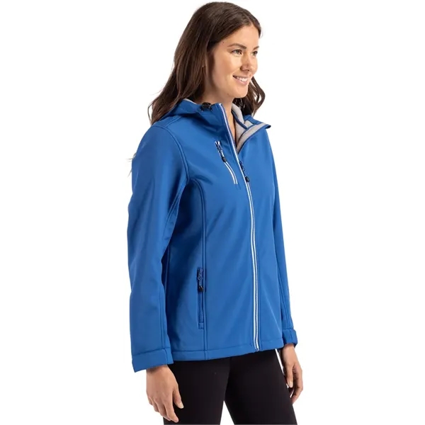 Clique Telemark Eco Hooded Womens Softshell Jacket... from ASI 47965 Cutter & Buck